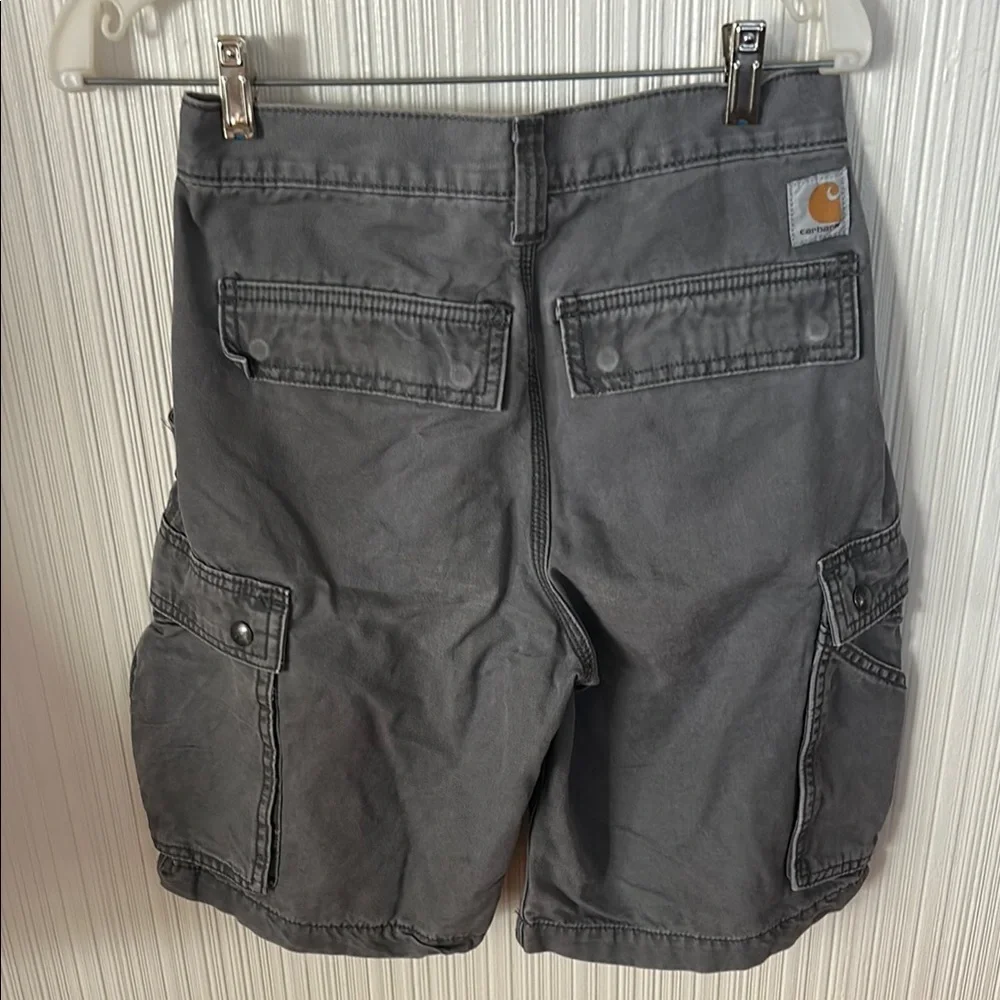 Carhartt Men's Charcoal Cargo Shorts